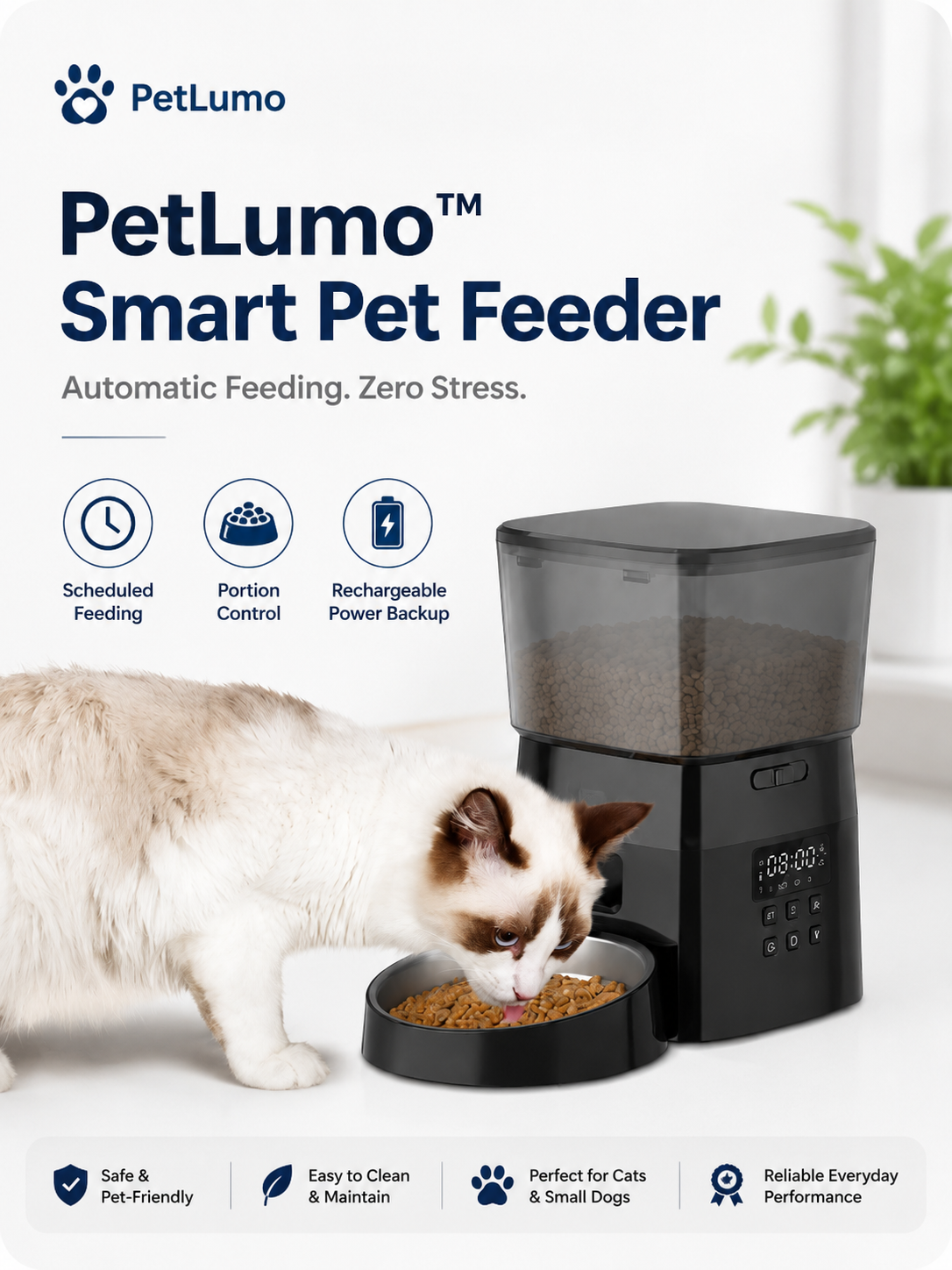 PetLumo™ Smart Pet Feeder
