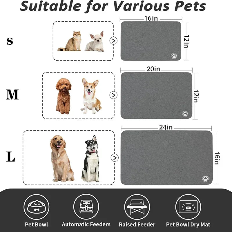 PetLumo™ Premium Feeding Mat